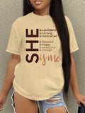 She is Me Cotton T-shirt