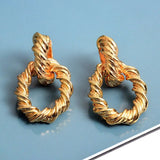 Women's Metal Hoop Earrings