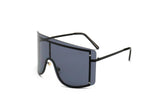 Women's Oversize Rimless Gradient Sunglasses