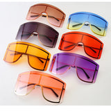 Women's Oversize Rimless Gradient Sunglasses