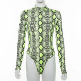 Women's Neon Color Bodysuit