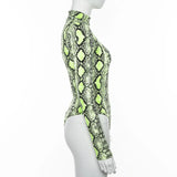 Women's Neon Color Bodysuit