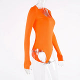 Women's Neon Color Bodysuit