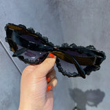 Vintage Cat Eyes Baroque Sunglasses