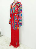 Women's Crochet Knitted Women Cardigan