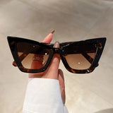 Oversized Cat Eye Women Sunglasses