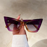 Oversized Cat Eye Women Sunglasses