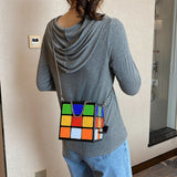 Women's Magic Cube Square Handbag