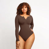 Women's Long Sleeve Shapewear Bodysuit