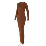 Just Sleek Women's Long Maxi Dress