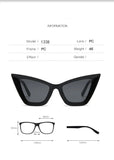 Oversized Cat Eye Women Sunglasses