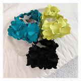 3D Flower Petals Underarm Bag