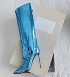 Women's Mirror Stiletto Boots