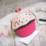 Cupcake Crossbody Chain Bag