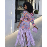 Women's Crochet Knitted Women Cardigan