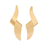 Irregular Geometric Drop Earring