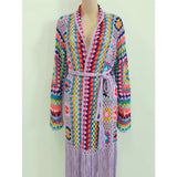 Women's Crochet Knitted Women Cardigan