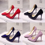 Shiny Patented Color Pumps