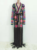 Women's Crochet Knitted Women Cardigan