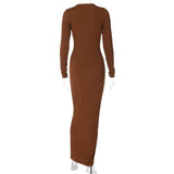 Just Sleek Women's Long Maxi Dress