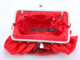 Like A Rose Flower Clutch Bag