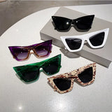 Oversized Cat Eye Women Sunglasses