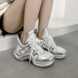 Women Platform Arched Sneakers