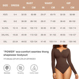 Women's Long Sleeve Shapewear Bodysuit