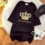 Queen Of Everything Oversized Womens  T-Shirt