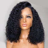 Short Curly Bob Loose Deep Water Wave 100% Human Hair Wigs