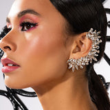 Goddess Gemmed Ear Cuff Earring