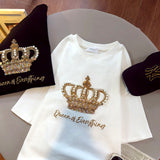 Queen Of Everything Oversized Womens  T-Shirt