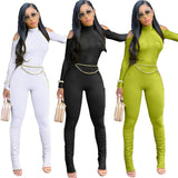 Chic Cut Out Fitted Jumpsuit