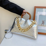 Retro Chain Hat and Bag Set