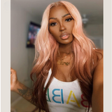 Malaysian Bodywave Ombre Pink 613 100% Human Hair Lace Frontal Wig